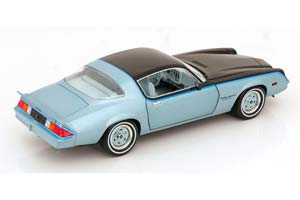 CHEVROLET CAMARO RALLY SPORT 1978 LIGHT BLUE METALLIC/BLACK — фото 2