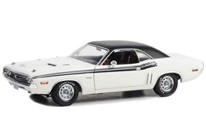 DODGE CHALLENGER R/T 1971 BRIGHT WHITE/BLACK / ДОДЖ ЧЕЛЛЕНДЖЕР
