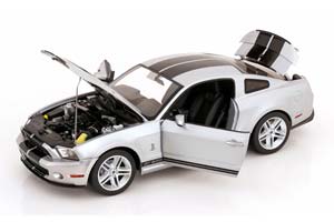FORD SHELBY MUSTANG GT500 2011 SILVER — фото 3