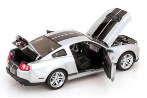 FORD SHELBY MUSTANG GT500 2011 SILVER — фото 4