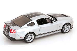 FORD SHELBY MUSTANG GT500 2011 SILVER — фото 2