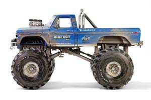 FORD F-250 MONSTER TRUCK BIGFOOT "BIGFOOT #1" 1974 (КОЛЕСА 66 ДЮЙМОВ) (ЗАГРЯЗНЕННАЯ ВЕРСИЯ) — фото 3