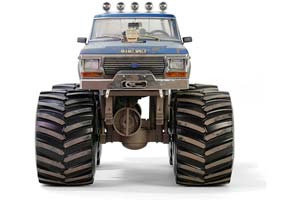 FORD F-250 MONSTER TRUCK BIGFOOT "BIGFOOT #1" 1974 (КОЛЕСА 66 ДЮЙМОВ) (ЗАГРЯЗНЕННАЯ ВЕРСИЯ) — фото 6