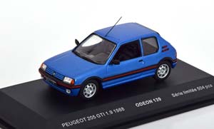 PEUGEOT 205 GTI 1.9 1988 BLUEMETALLIC