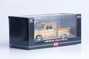 CHEVROLET C-10 STEPSIDE PICK-UP LOWRIDER 1965 METALLIC GOLD — фото 17