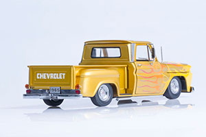 CHEVROLET C-10 STEPSIDE PICK-UP LOWRIDER 1965 METALLIC GOLD — фото 6