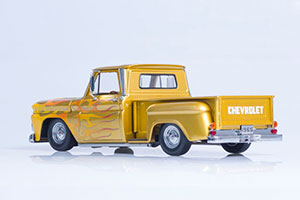 CHEVROLET C-10 STEPSIDE PICK-UP LOWRIDER 1965 METALLIC GOLD — фото 7