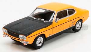 FORD CAPRI RS 1970, YELLOW MATT BLACK — фото 1