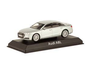 AUDI A8 L 2018 СЕРЕБРИСТЫЙ — фото 10