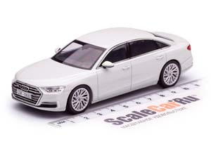 AUDI A8 L 2018 БЕЛЫЙ — фото 14