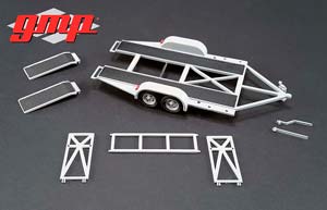 TRAILER WITH TIRE RACK, GRAY — фото 1