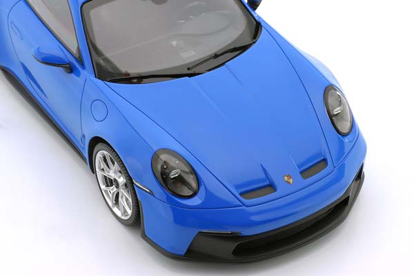 PORSCHE 911 (992) GT3 2021 SHARKBLUE / ПОРШЕ 911 992 ГТ3 АКУЛИЙ СИНИЙ АКУЛИЙ СИНИЙ СЕРЕБРИСТЫЙ ДИСКИ — фото 6