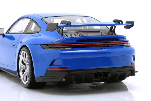 PORSCHE 911 (992) GT3 2021 SHARKBLUE / ПОРШЕ 911 992 ГТ3 АКУЛИЙ СИНИЙ АКУЛИЙ СИНИЙ СЕРЕБРИСТЫЙ ДИСКИ — фото 8