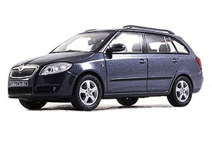 SKODA FABIA II COMBI 2007 SATIN GRAY METALLIC / SKODA FABIA II COMBI 2007 АТЛАС СЕРЫЙ МЕТАЛЛИК — фото 2