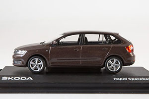 SKODA RAPID SPACEBACK 2013 BROWN — фото 5