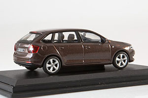 SKODA RAPID SPACEBACK 2013 BROWN — фото 2