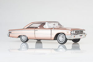 FORD GALAXIE 500 XL HARDTOP 1963 BEIGE — фото 3