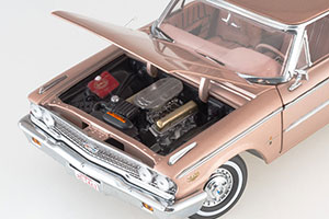 FORD GALAXIE 500 XL HARDTOP 1963 BEIGE — фото 8