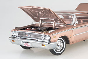 FORD GALAXIE 500 XL HARDTOP 1963 BEIGE — фото 9