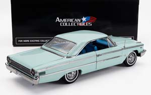FORD GALAXIE 500XL HARD-TOP CLOSED 1963, GLACIER BLUE — фото 2