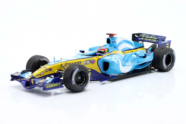 RENAULT R25 #5 WINNER FRENCH GP FORMULA 1 WORLD CHAMPION 2005 F. ALONSO / РЕНО R25 ПОБЕДИТЕЛЬ ФРЕНЧ ГРАН-ПРИ ФОРМУЛА-1 ЧЕМПИОН МИРА ФЕРНАНДО АЛОНСО