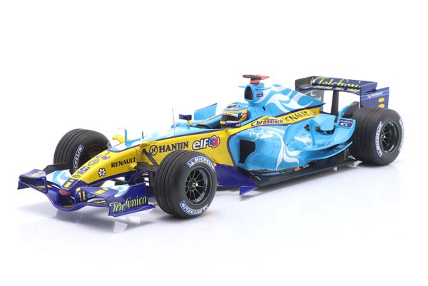 RENAULT R26 #1 WINNER BRITISH GP FORMULA 1 WORLD CHAMPION 2006 FERNANDO ALONSO / РЕНО R26 ПОБЕДИТЕЛЬ ГРАН-ПРИ ВЕЛИКОБРИТАНИИ ФОРМУЛА-1 ЧЕМПИОН МИРА ФЕРНАНДО АЛОНСО