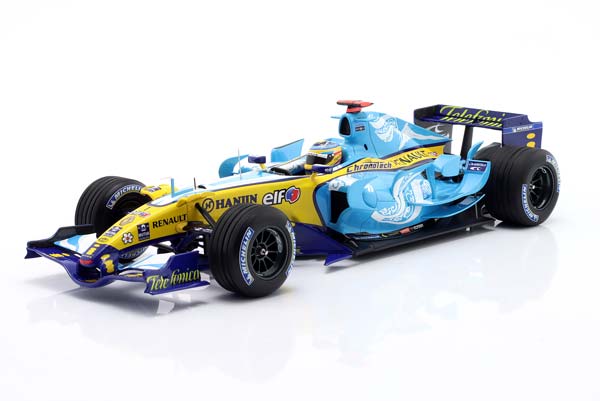 RENAULT R26 #1 WINNER CANADA GP FORMULA 1 WORLD CHAMPION 2006 FERNANDO ALONSO / РЕНО R26 ПОБЕДИТЕЛЬ ГРАН-ПРИ КАНАДЫ ФОРМУЛА-1 ЧЕМПИОН МИРА ФЕРНАНДО АЛОНСО