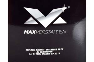 RED BULL TAG HEUER RB12 1ST GP WIN GP SPAIN VERSTAPPEN 2016 LIMITED EDITION 1750 PCS (ПОДАРОЧНАЯ УПАКОВКА) — фото 7
