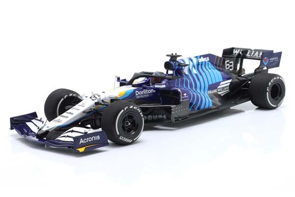 WILLIAMS FW43B #63 SAUDI ARABIAN GP FORMULA 1 2021 G. RUSSELL / ВИЛЬЯМС FW43B САУДИ АРАБИАН ГРАН-ПРИ ФОРМУЛА-1 ДЖОРДЖ РАССЕЛЛ