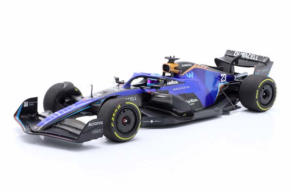 WILLIAMS FW44 #23 MIAMI GP FORMULA 1 2022 ALEXANDER ALBON / ВИЛЬЯМС FW44 МИАМИ ГРАН-ПРИ ФОРМУЛА-1 АЛЕКСАНДР АЛБОН