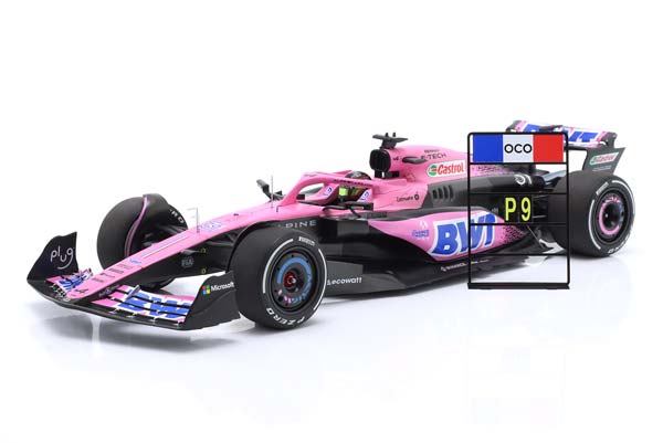 ALPINE A523 #31 BAHRAIN GP FORMULA 1 2023 ESTEBAN OCON / АЛЬПИН A523 ГРАН-ПРИ БАХРЕЙНА ФОРМУЛА-1 ЭСТЕБАН ОКОН