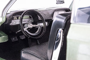 CHEVROLET CORVAIR COUPE 1963 GREEN METALLIC — фото 11