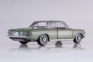 CHEVROLET CORVAIR COUPE 1963 GREEN METALLIC — фото 2