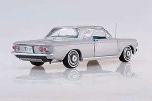 CHEVROLET CORVAIR COUPE 1963 SILVER — фото 2