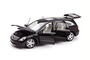 MERCEDES-BENZ R-CLASSE 2005 ЧЁРНЫЙ — фото 3