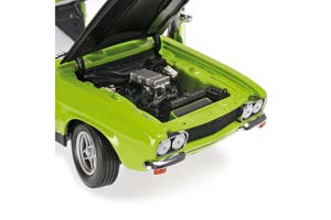 FORD CAPRI RS 1970 GREEN/BLACK — фото 4