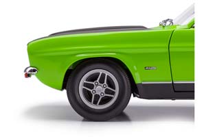 FORD CAPRI RS 1970 GREEN/BLACK — фото 11