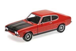 FORD CAPRI RS 2600 1970 RED/BLACK LHD