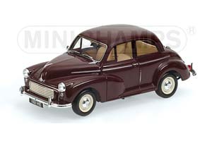 MORRIS MINOR SALOON 1959 ТЕМНО-ВИШНЕВЫЙ — фото 1