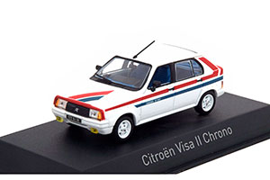 CITROEN VISA II CHRONO 1982 WHITE/BLUE/RED