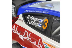 FORD FIESTA RS WRC FORD ABU DHABI HIRVONEN/LENTINEN WINNERS RALLY AUSTRALIA 2011 — фото 3