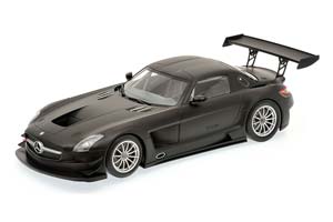 MERCEDES C197 SLS AMG GT3 2011 MATT BLACK