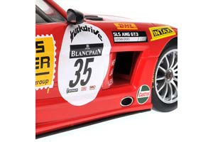MERCEDES C197 SLS AMG GT3 2011 RED — фото 4