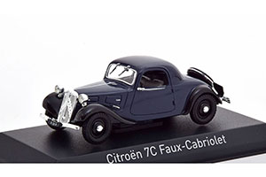 CITROEN TRACTION 7C FAUX CABRIOLET 1937 DARK BLUE