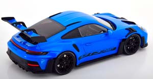 PORSCHE 911 (992) GT3 RS RIMS BLACK 2023 BLUE — фото 2