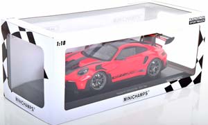 PORSCHE 911 (992) GT3 RS 2023 RED BLACK — фото 3