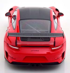 PORSCHE 911 (991 II) GT3 RS WEISSACH PACKAGE WITH GOLD RIMS 2019 RED BLACK — фото 5