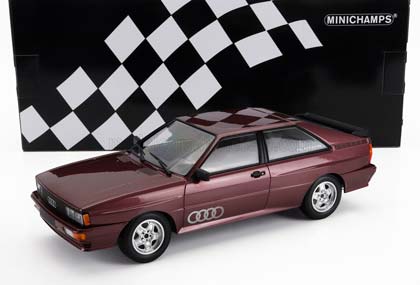 AUDI QUATTRO 1980 КОРИЧНЕВЫЙ МЕТАЛЛИК