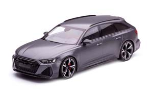 AUDI RS6 (C8) AVANT 2019 MATT GREY METALLIC / АУДИ РС6 МАТОВЫЙ СЕРЫЙ — фото 13