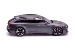 AUDI RS6 (C8) AVANT 2019 MATT GREY METALLIC / АУДИ РС6 МАТОВЫЙ СЕРЫЙ — фото 5